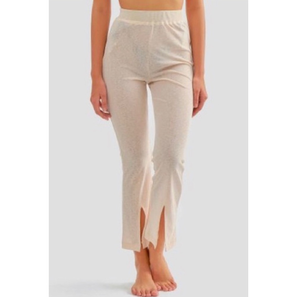5 for $25 sale ⭐️ Blackbough Front Slit Cover Up Pants